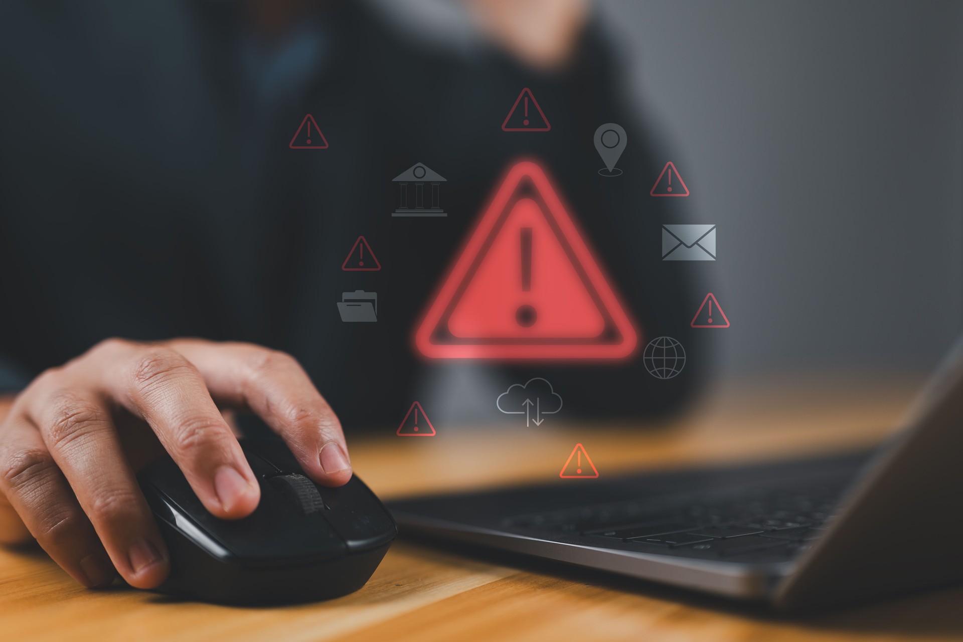 Cyberattack cybercrime hacker smartphone. Internet web hack technology. Digital mobile phone in Scammer hand. Data protection, secured internet access, cybersecurity banner, Stealing data information.